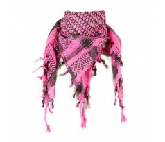 Arafat scarf - Black & Pink (šatka) I CDAQUARIUS.COM Rock Shop