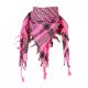 Arafat scarf - Black & Pink (šatka) I CDAQUARIUS.COM Rock Shop