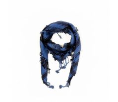 Arafat scarf - Black & Blue