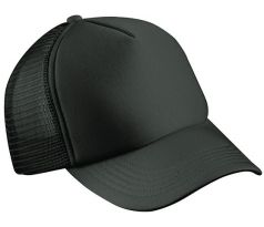 Šiltovka - Trucker Mesh Cap - Full Black I CDAQUARIUS.COM Rock Shop