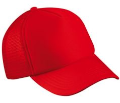 Šiltovka - Trucker Mesh Cap - Full Red I CDAQUARIUS.COM Rock Shop