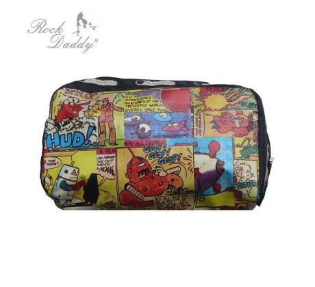 ROCK DADDY Bag - Comics - Cosmetic Bag I CDAQUARIUS.COM Rock Shop