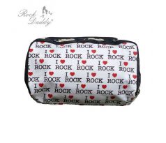 ROCK DADDY Bag - I Love Rock - Cosmetic Bag I CDAQUARIUS.COM Rock Shop