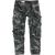 SURPLUS Airborne Slimmy Trousers BLACK CAMO (nohavice kapsáče)